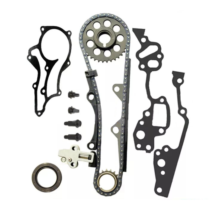 Fit 85-95 Toyota 22R 22RE Kit de corrente de distribuição com guia de aço motor 2.4 22REC