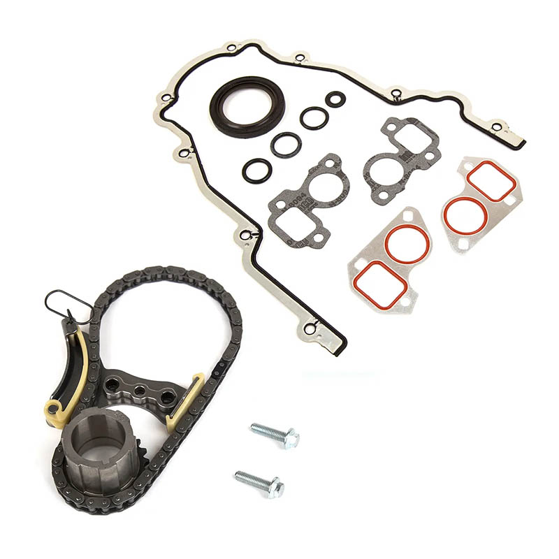 Kit de corrente de distribuição junta de cobertura adequada para 07-16 Buick Cadillac Chevrolet GMC 5.3 6.0 6.2