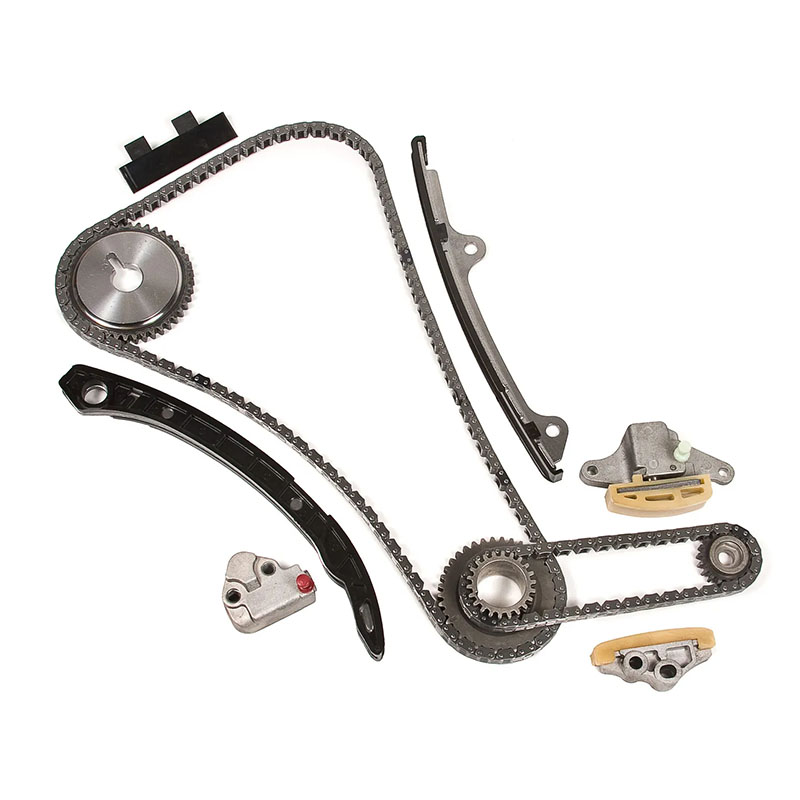 Kit de corrente de distribuição compatível com 07-15 Nissan Altima Sentra Rouge Frontier 2.5L DOHC QR25DE